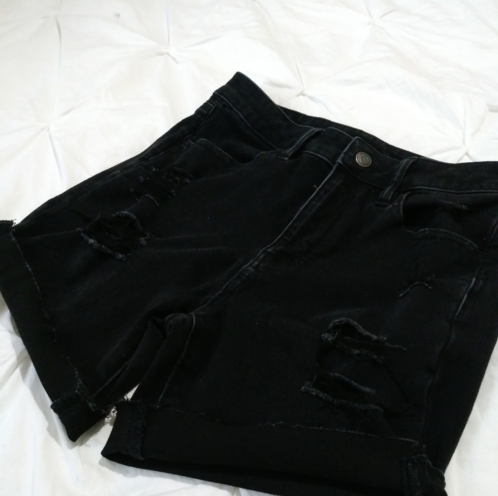 AE super hi rise shorts